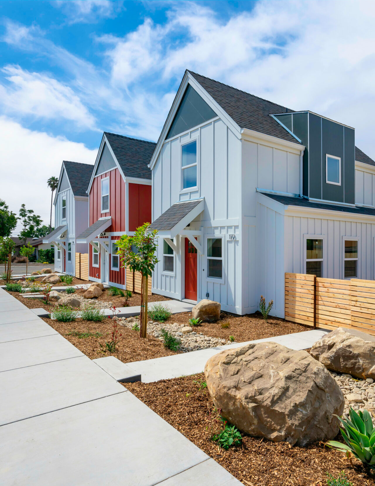rendering of custom multi family homes - design by Ryan Jenkins of Distill Designs Services
